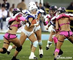 Lingerie Football League, to me is nothing more than an open-exploitation of women.