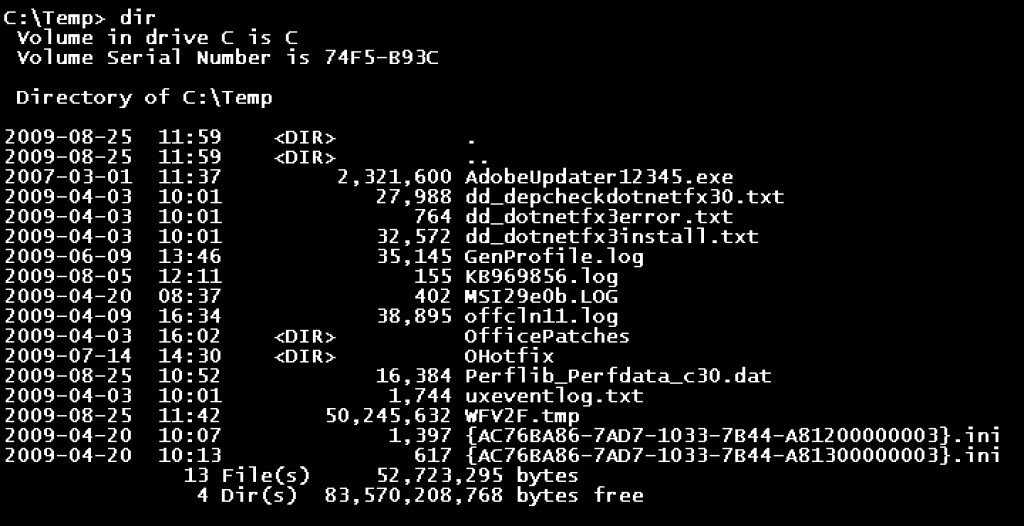 ssh shell access directory