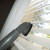Eureka Bagless Upright Vacuum Cleaner - Using the Brush to Clean the Window Blinds. Eureka Bagless Upright Vacuum Cleaner - Using the Brush to Clean the Window Blinds.