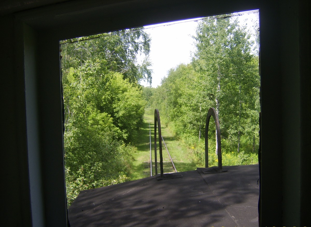 Another view from a copola of the caboose.