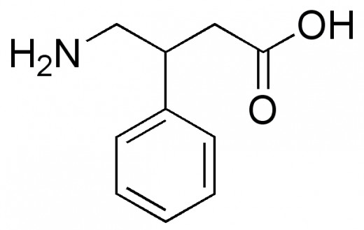 Phenibut chemical structure. 