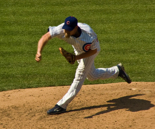 Right handed pitcher Kerry Wood