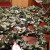 Wreaths filled the dining room table, and eventually there were two layers. Wreaths filled the dining room table, and eventually there were two layers.