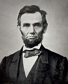 1st Republican President, also abolished slavery 