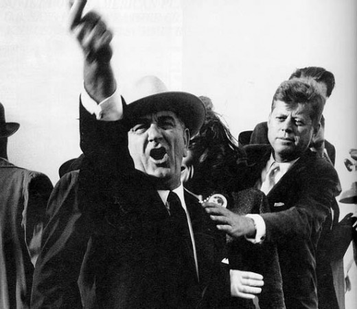 LBJ Shouting