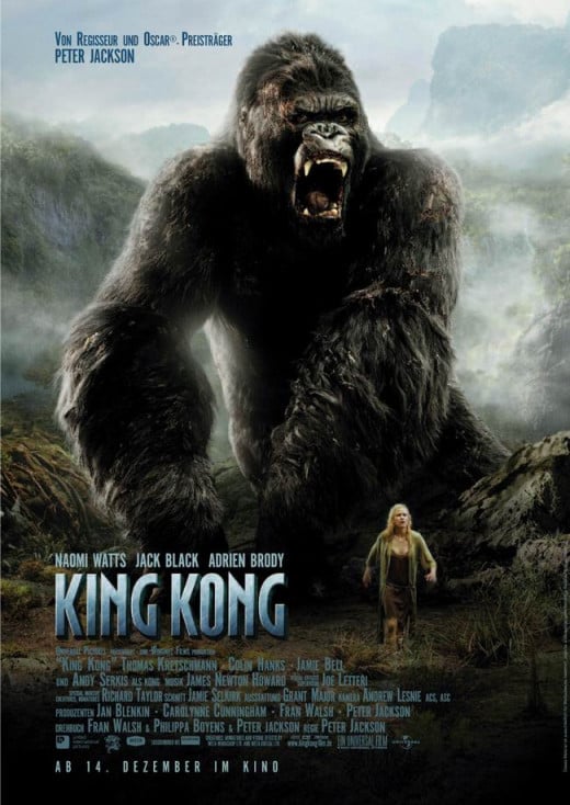 King Kong (2005) German poster