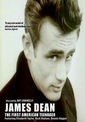 DVD cover of James Dean: The First American Teenager (1975)
