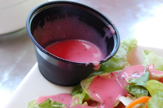 There are many uses for raspberry vinaigrette salad dressing