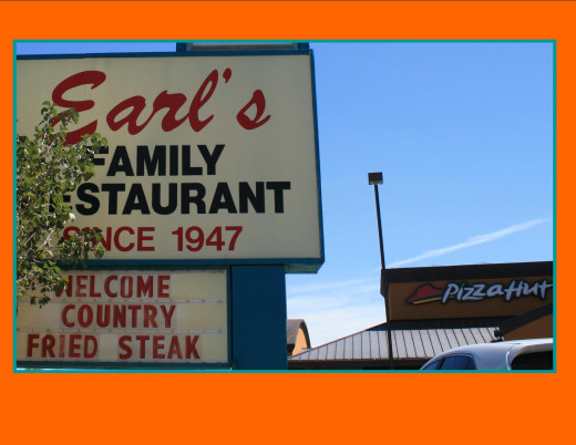 Earl's in Gallup NM next to a Pizza Hut Franchise