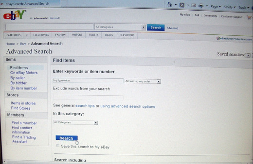 Photo 15   Click the 'Search' button on the                      'Advanced Search' Page