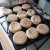 Arrange your muffins on a grill tray