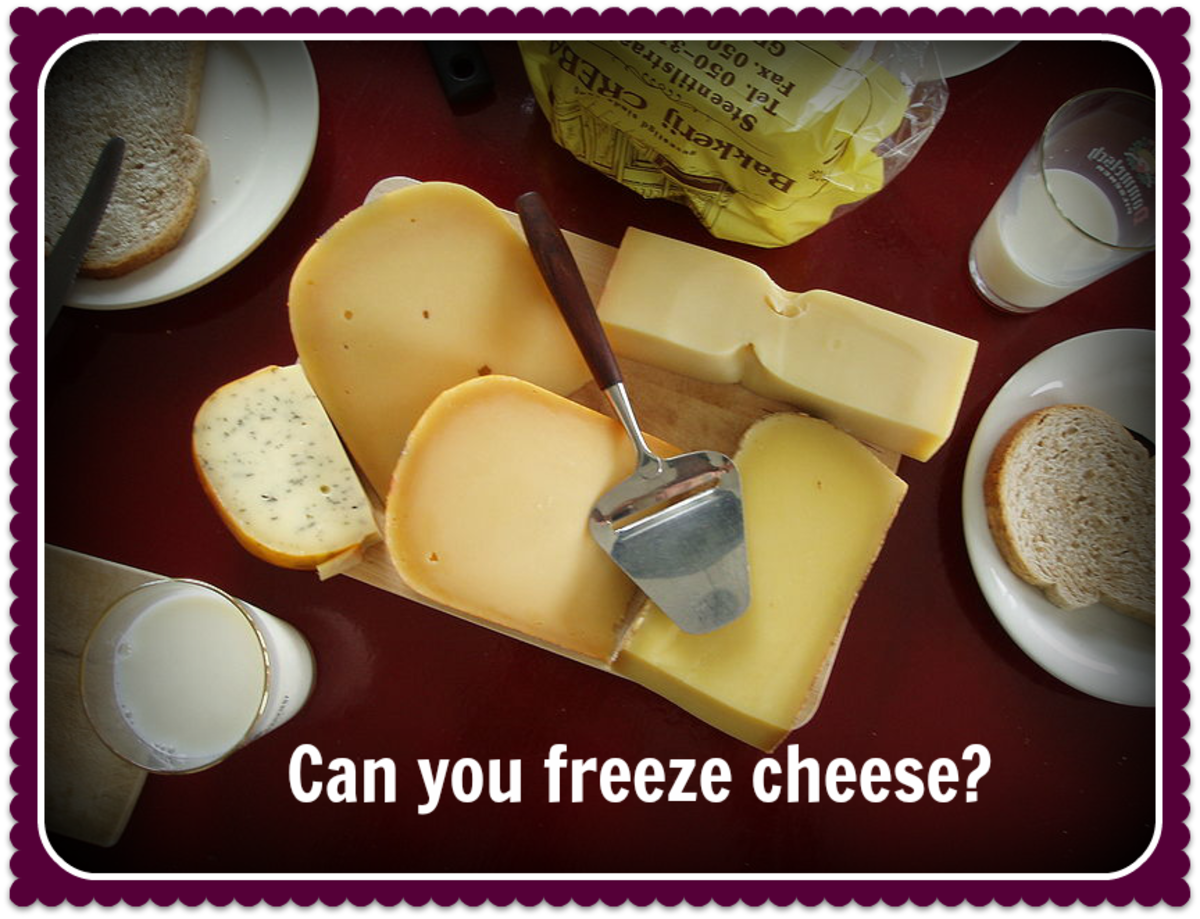 What happens when you freeze cheese?
