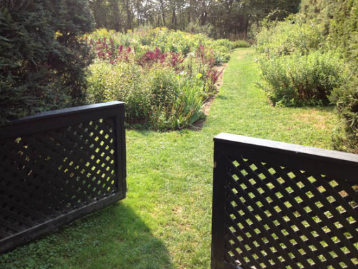 The entrance to the Cutting Garden
