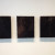 Lightening Strike #2, #3 and #4. Medium: cowhide mounted on plywood panel Lightening Strike #2, #3 and #4. Medium: cowhide mounted on plywood panel