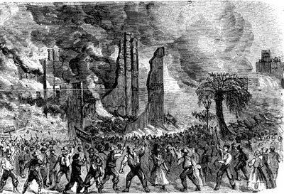 Draft Riots During the Civil War - That Looks about as un-America as can be!