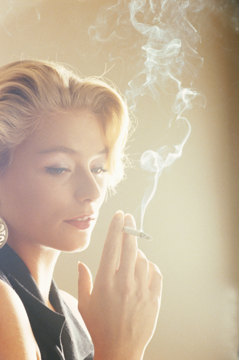 Picture of Woman Smoking