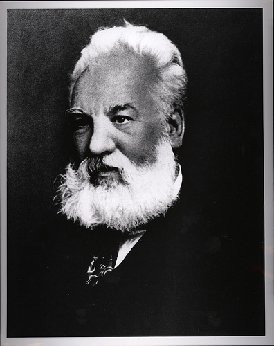 Alexander Graham Bell is credited with the invention of the first working telephone.