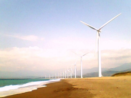 The Bangui Wind Turbines