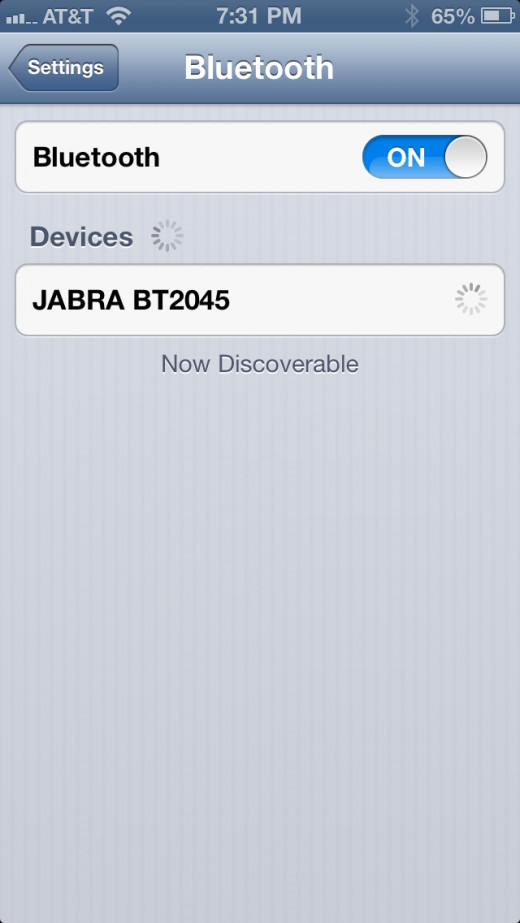 Tap the name of your Bluetooth device. Enter a password if you're prompted for one.