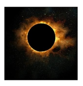 This Solar eclipse is an example of an annular eclipse.