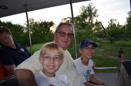 Grandpa at the zoo