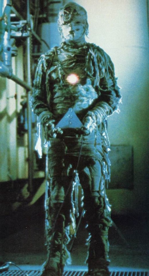An alien mummy in Time Walker (1982)