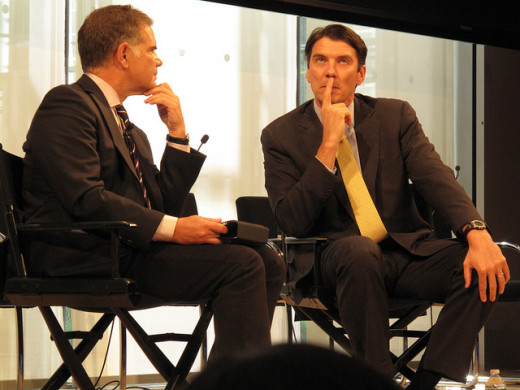 In good requirements elicitation, we get our customer really thinking about the project, the way a good interviewer makes his subject (in this case, Tim Armstrong, CEO of AOL) thinking.