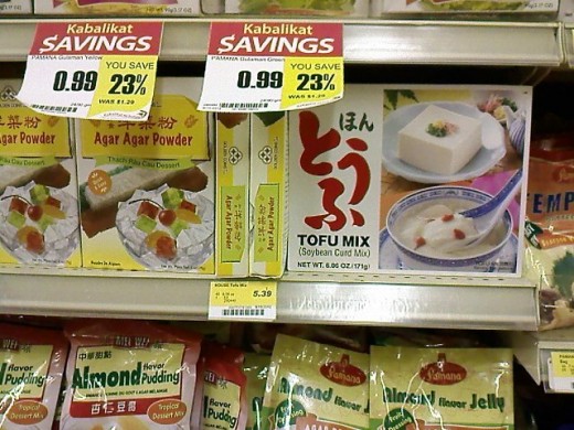 Tofu powder spotted at Seafood City! I've been wanting to try this.
