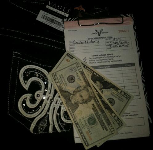 Customer Order Forms are a hand written documentation of the purchase and method of payment.