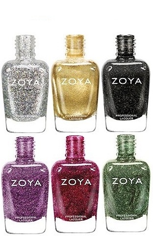 Zoya Ornate Collection (from left): Electra, Ziv, Storm, Aurora, Blaze, Logan.