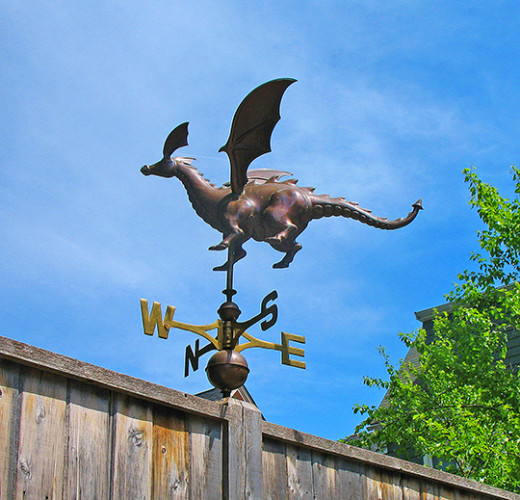 Dragon (during takeoff)