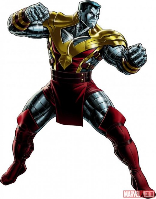 Colossus's Phoenix costume as seen in the ongoing Avengers vs X-men crossover event.