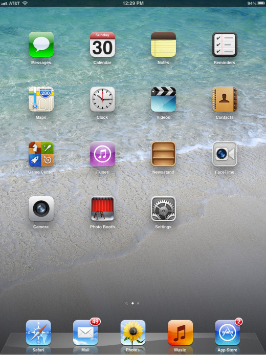 Tap "Settings."