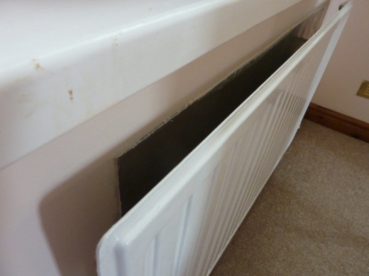 This doesn't look too bad - and the amount of heat the radiator now kicks out is amazing.