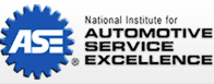 The logo is for the National Institute for Automotive Service Excellence.