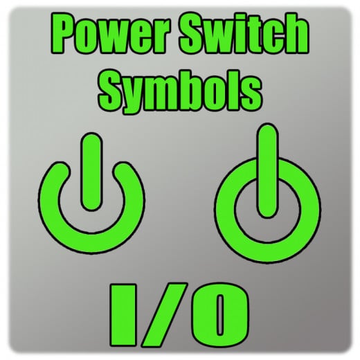 Pro Tip: The above symbols are often used to indicate power switches