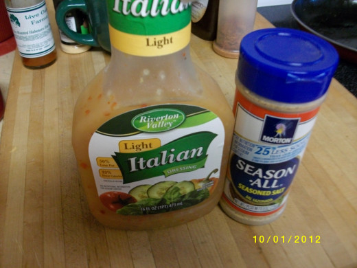 Italian dressing and Season All