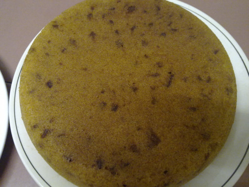 This is how the bottom cake looks like.