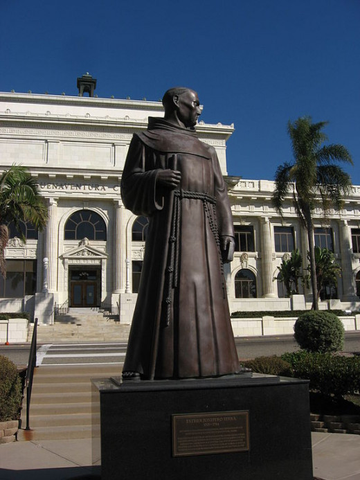 Statue of Father Junipero Serra