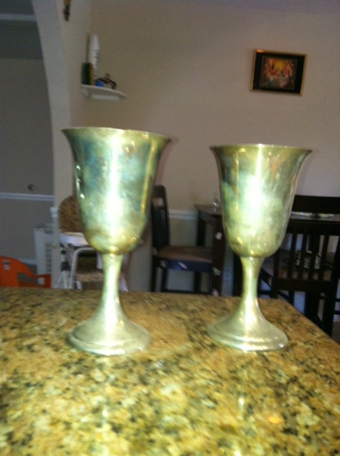 Let the marriage chalices never be seperated.