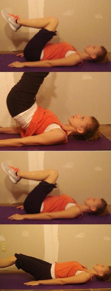 targets upper and lower abdominals