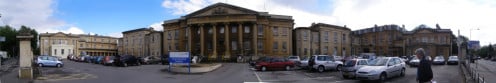 Panoramic view of the Royal Berkshire Hospital