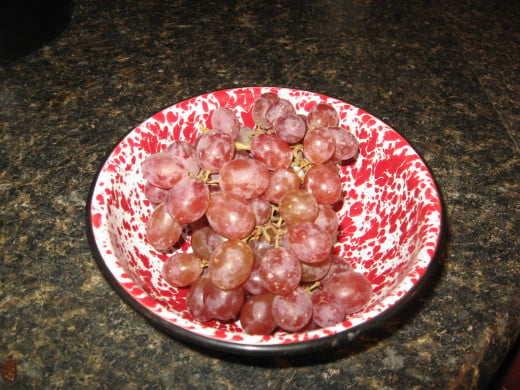 Grape skin is a source of the healthy compound.