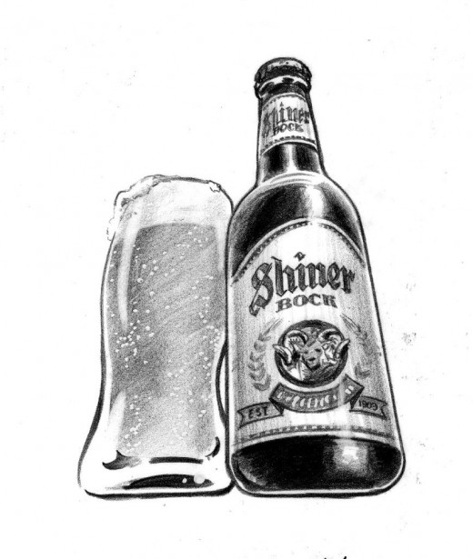 Pencil drawing for an advertising presentation I worked on in 2009