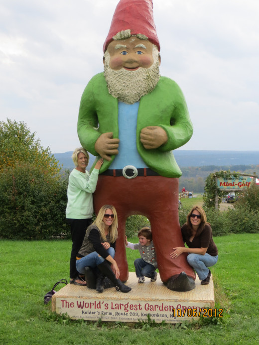 Pumpkin Picking, Autumn,and The World's Largest Gnome (with photos)