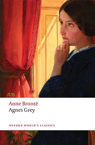 Book cover of the novel Agnes Grey, by Anne Bronte.