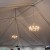 Chandeliers In A Tent? Nice! Only at Chamberlain Farm Pavilion! 