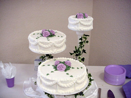 Our wedding cake