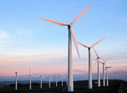 Wind farms are a clean, efficient source of renewable energy