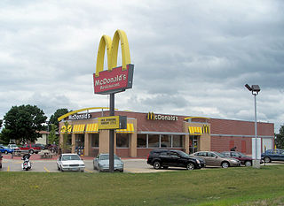 A new McDonald's in Mount Pleasant, Iowa.